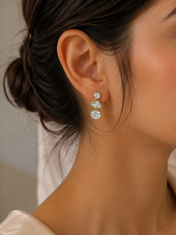 Royal Crystal Elegance Earrings