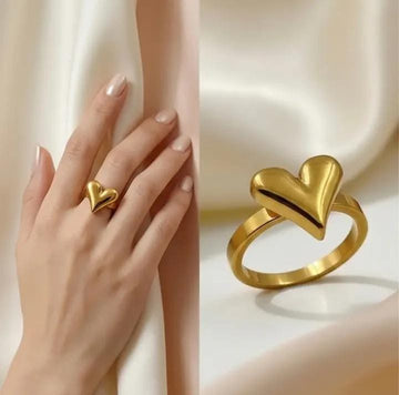Eternal Heart Luxe Gold Ring
