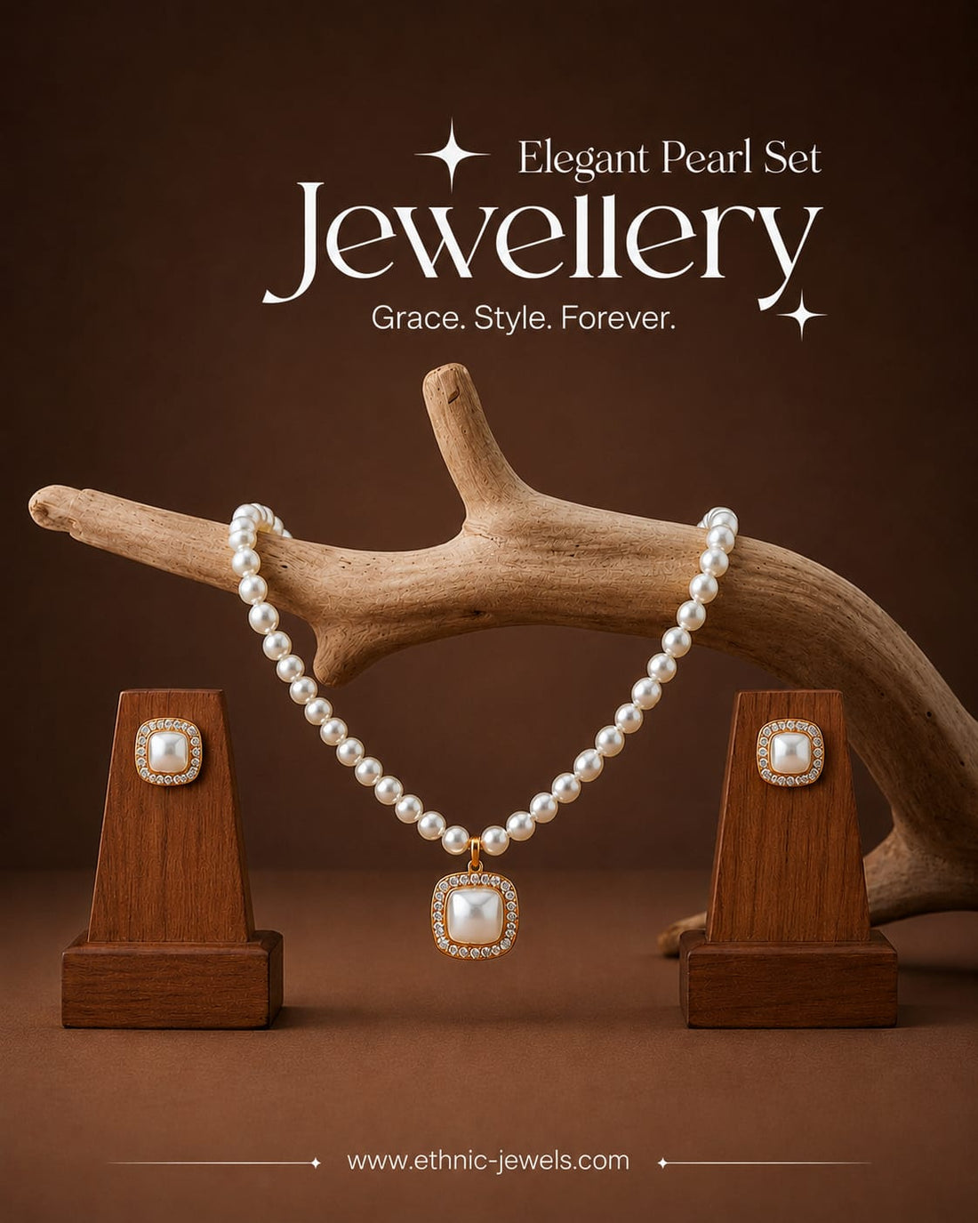 WHITE PEARL LUXE SET