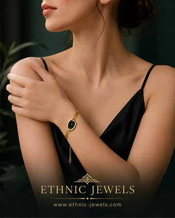 VELORA GOLD WATCH BRACELET