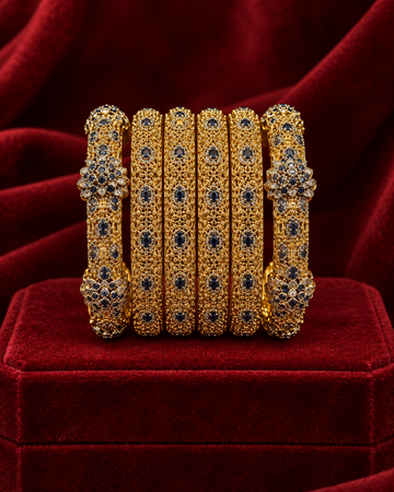 Heritage CZ & Gemstone Kangans
