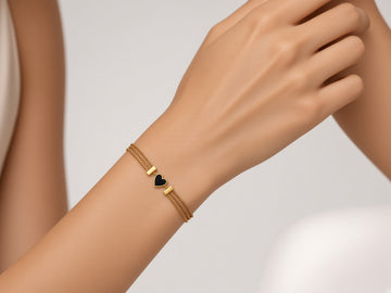 Eternal Heart Gold Bracelet