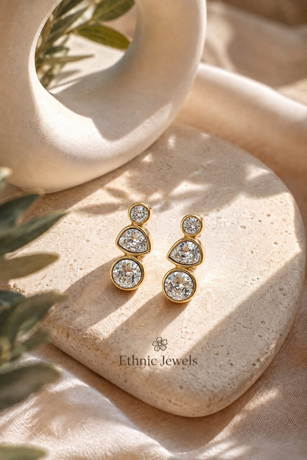 Royal Crystal Elegance Earrings