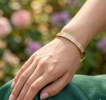 Royal Zircon Diamond Cuff