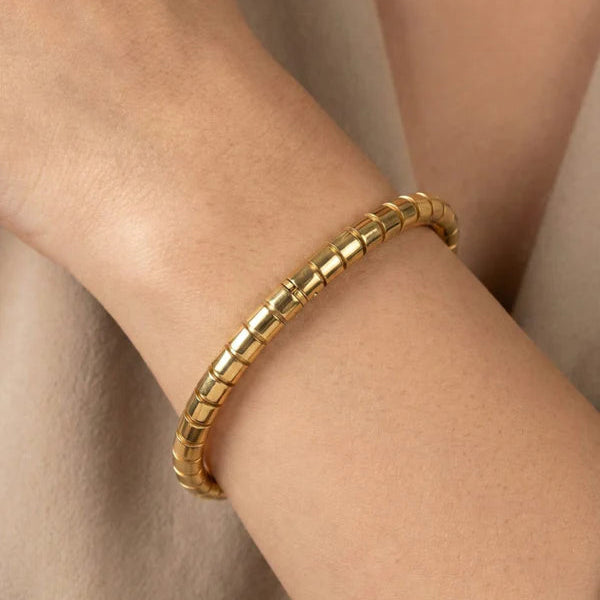 Luxe Flex Gold Cuff Bangle