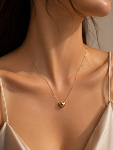 Golden Heart Essence Pendant