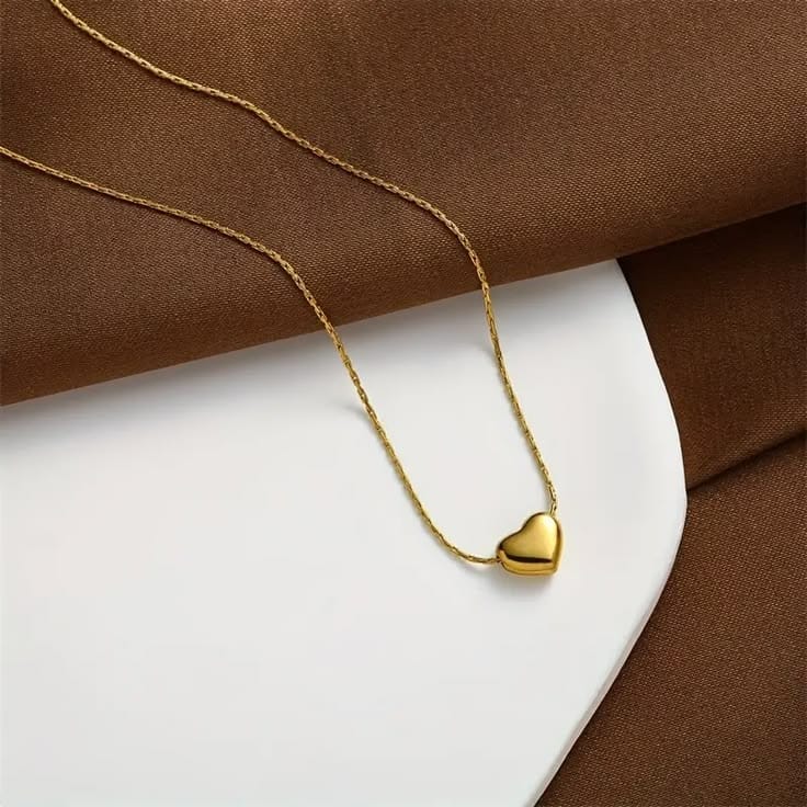 Golden Heart Essence Pendant