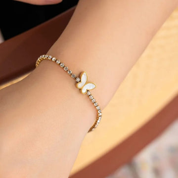 Butterfly Crystal Bracelet