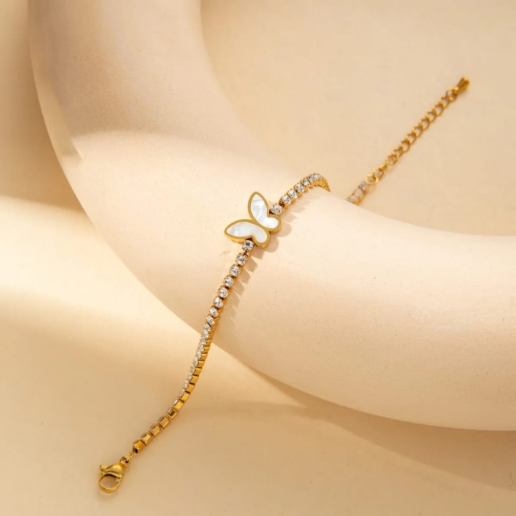 Butterfly Crystal Bracelet