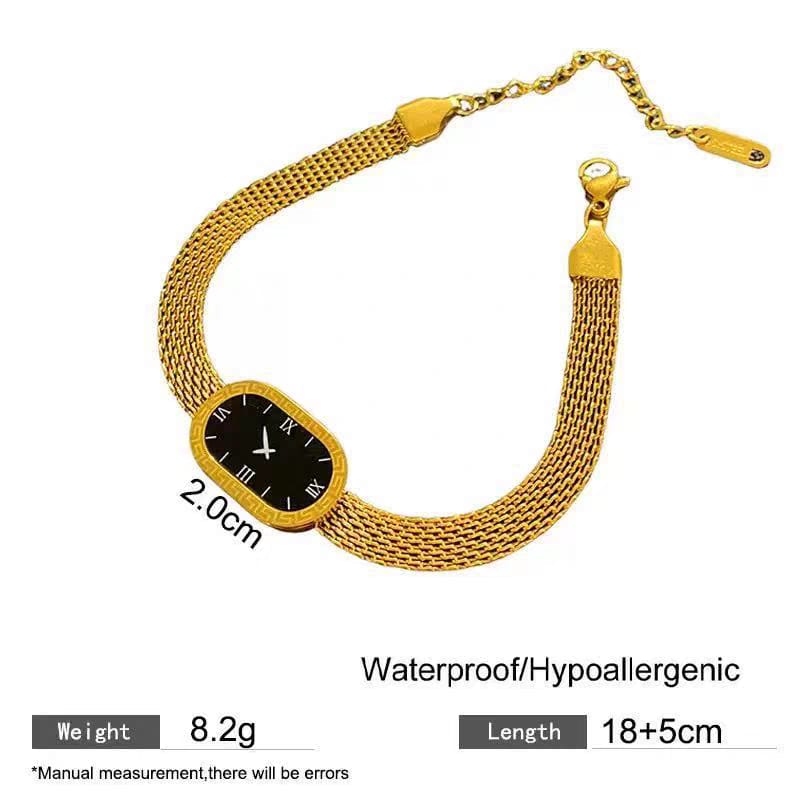 Golden Luxe Mesh Watch